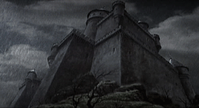 Gif animé gothique chateau